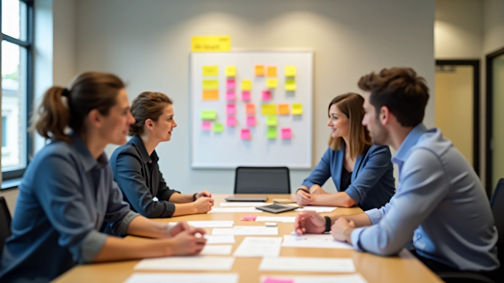 Team working on creative problem-solving