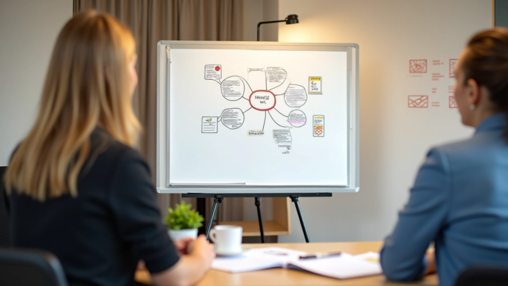 Ideenwerk Akademie GmbH Trainingsraum mit Mind-Mapping und Kreativtechniken